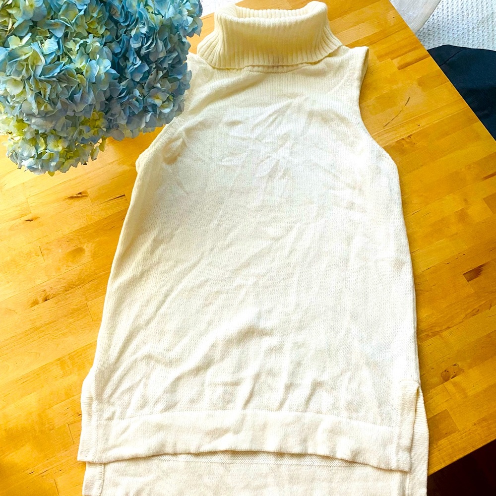 J.Crew Turtleneck Sleeveless Sweater Tank Top